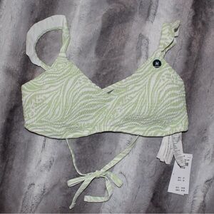 Hollister Zebra Bikini Top